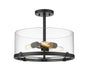 Z-Lite 3032SF-MB Callista Three Light Semi Flush Mount, Matte Black Main Image.jpg