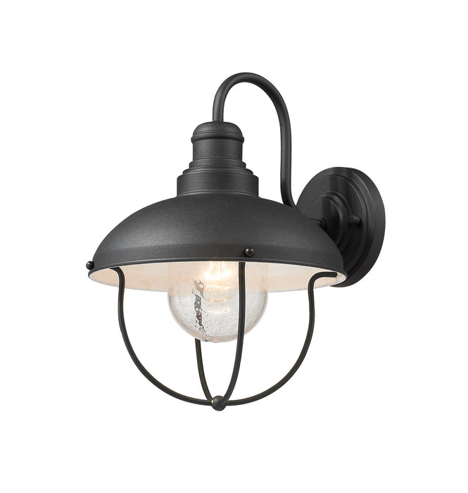 Z-Lite 590M-BK Ansel One Light Outdoor Wall Sconce, Black Main Image.jpg