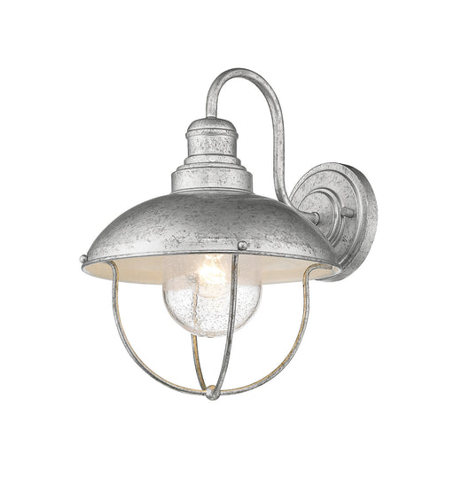 Z-Lite 590M-GV Ansel One Light Outdoor Wall Sconce, Galvanized Main Image.jpg