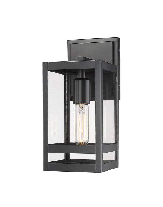 Z-Lite 596S-BK Nuri One Light Outdoor Wall Sconce, Black Main Image.jpg