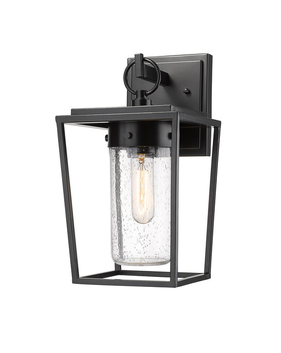 Z-Lite 594S-BK Sheridan One Light Outdoor Wall Sconce, Black Main Image.jpg