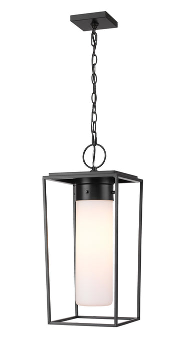 Z-Lite 595CHB-BK Sheridan One Light Outdoor Chain Mount Ceiling Fixture, Black Main Image.jpg