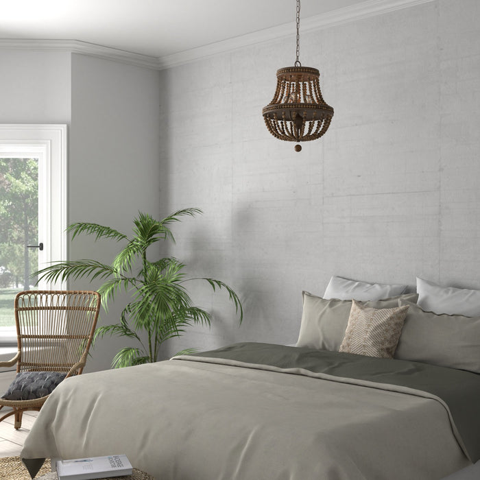 Capital Lighting 9A123A Three Light Chandelier, Tobacco (3)