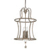 Capital Lighting 9A200A Four Light Pendant, French Antique