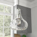 Capital Lighting 9B239A One Light Pendant, Polished Nickel (3)