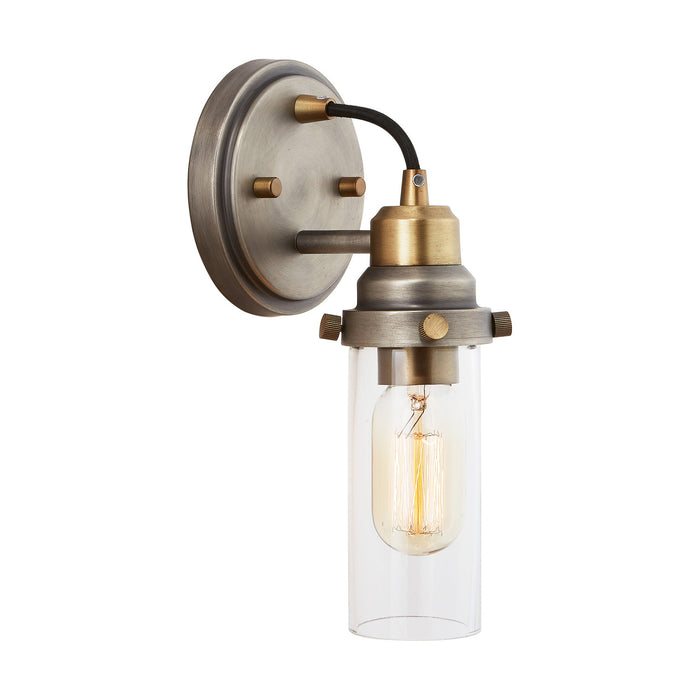 Capital Lighting 9D300A One Light Wall Sconce, Antique Nickel