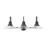Capital Lighting 9D318A Three Light Vanity, Matte Black