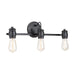 Capital Lighting 9D343A Three Light Vanity, Matte Black