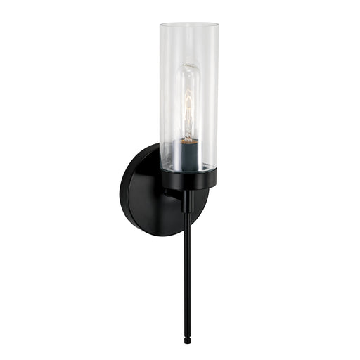 Capital Lighting AA1016MB One Light Wall Sconce, Matte Black