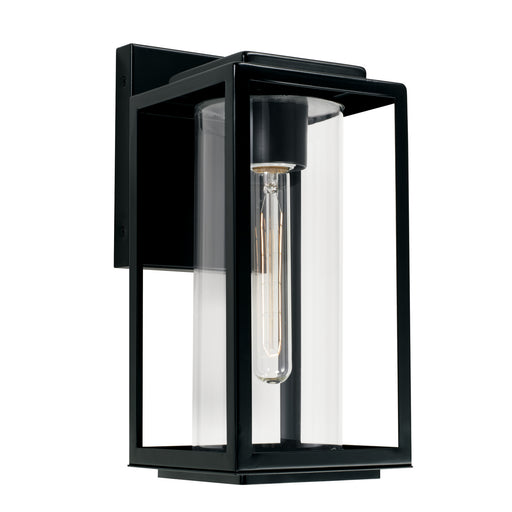 Capital Lighting AA1018MB One Light Outdoor Wall Lantern, Matte Black