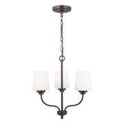 Generation Lighting 3102803-710 Windom Three Light Chandelier, Bronze Main Image.jpg