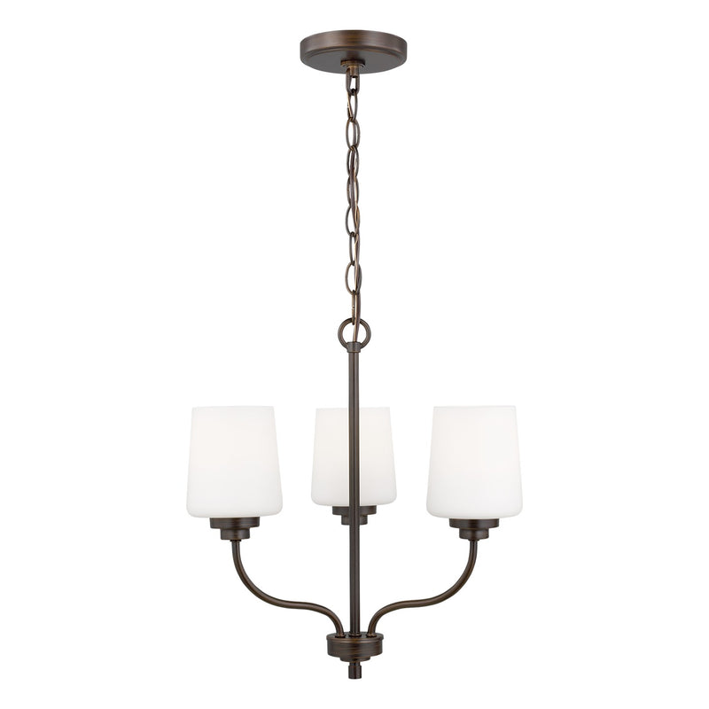 Generation Lighting 3102803-710 Windom Three Light Chandelier, Bronze Main Image.jpg
