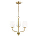 Generation Lighting 3102803EN3-848 Windom Three Light Chandelier, Satin Brass Main Image.jpg