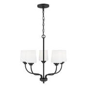 Generation Lighting 3102805-112 Windom Five Light Chandelier, Midnight Black Main Image.jpg