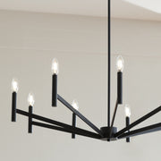 Visual Comfort Studio 3124309-112 Vector Nine Light Chandelier, Midnight Black Alternate Image 2.jpg