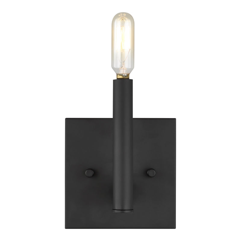 Visual Comfort Studio 4124301-112 Vector One Light Wall / Bath Sconce, Midnight Black Main Image.jpg