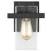 Generation Lighting 4141501-112 Mitte One Light Wall / Bath Sconce, Midnight Black Main Image.jpg