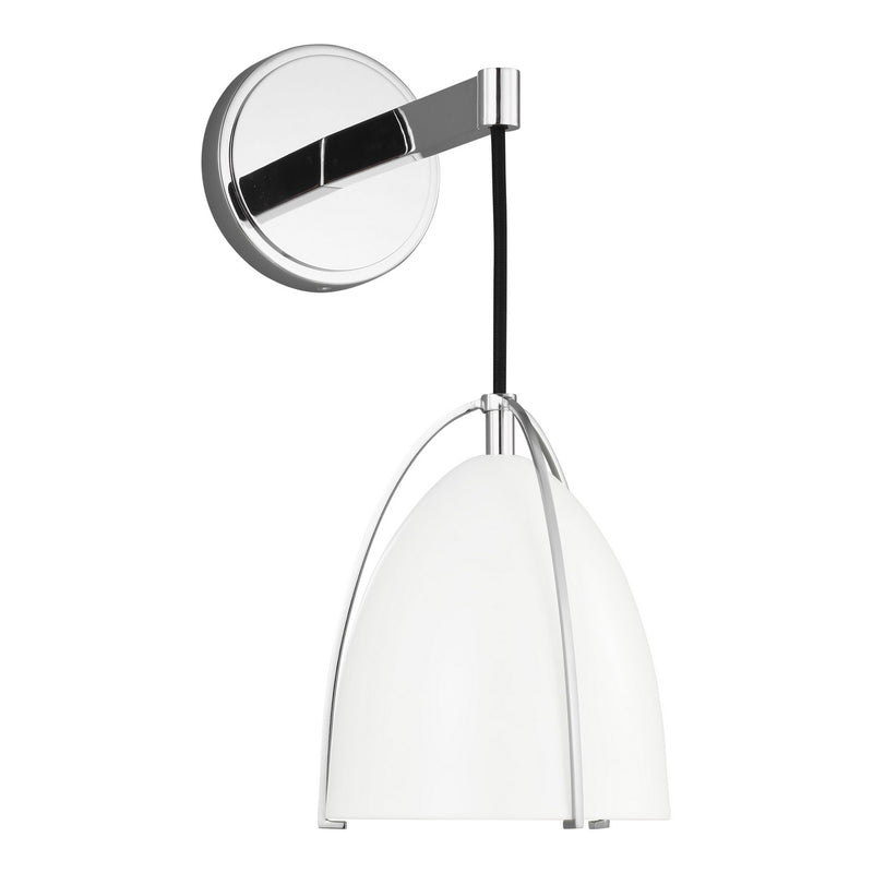 Visual Comfort Studio 4151801EN3-05 Norman One Light Wall / Bath Sconce, Chrome Main Image.jpg