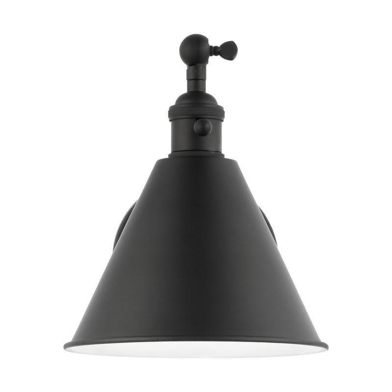 Visual Comfort Studio 4198101-112 Salem One Light Wall Sconce, Midnight Black Main Image.jpg