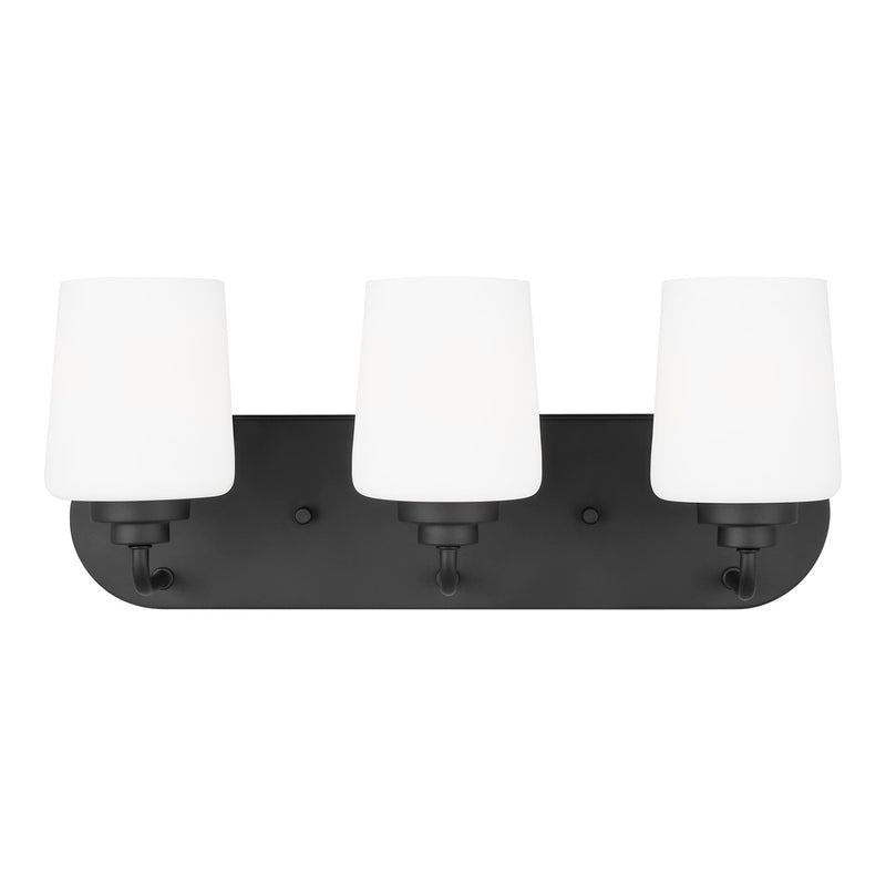 Generation Lighting 4402803EN3-112 Windom Three Light Wall / Bath, Midnight Black Main Image.jpg