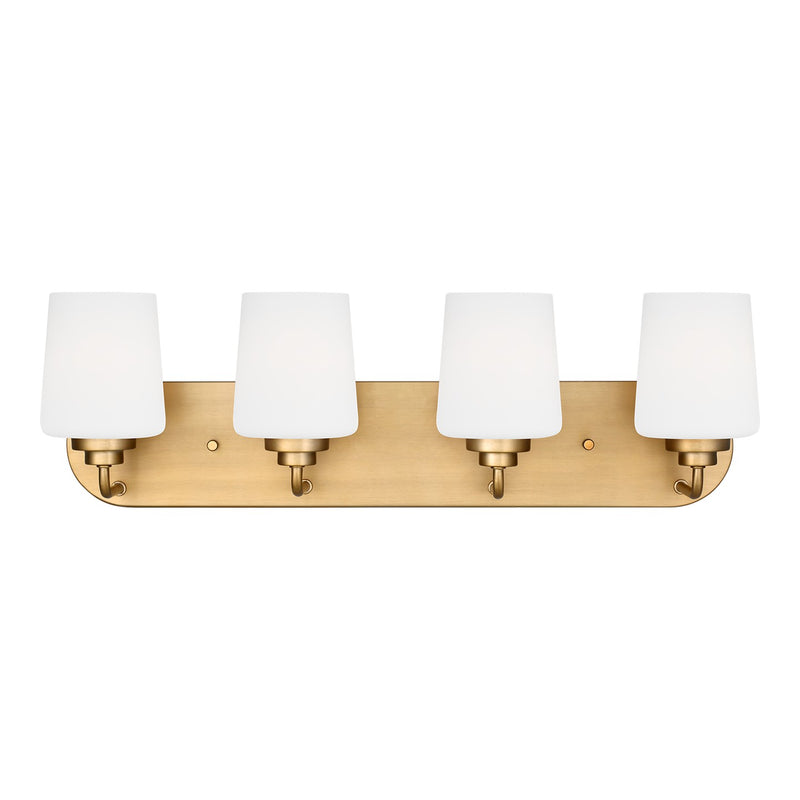 Generation Lighting 4402804EN3-848 Windom Four Light Wall / Bath, Satin Brass Main Image.jpg