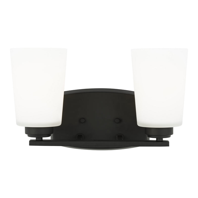 Generation Lighting 4428902-112 Franport Two Light Wall / Bath, Midnight Black Main Image.jpg