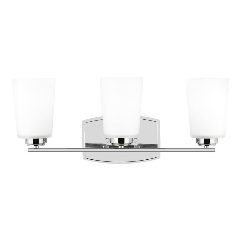 Generation Lighting 4428903-05 Franport Three Light Wall / Bath, Chrome Main Image.jpg