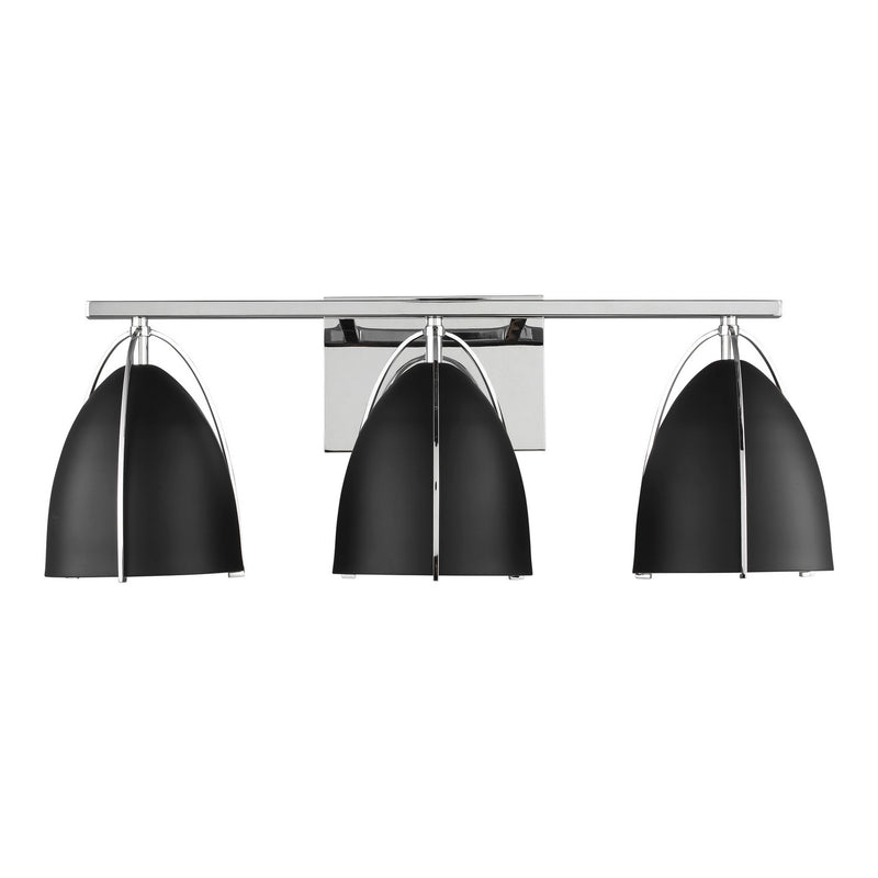 Visual Comfort Studio 4451703EN3-05 Norman Three Light Wall / Bath, Chrome Main Image.jpg