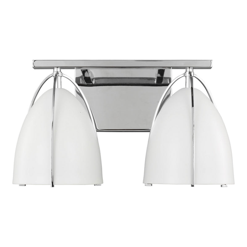 Visual Comfort Studio 4451802EN3-05 Norman Two Light Wall / Bath, Chrome Main Image.jpg