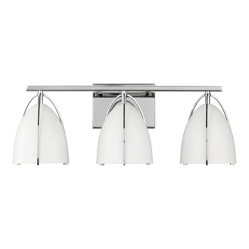 Visual Comfort Studio 4451803-05 Norman Three Light Wall / Bath, Chrome Main Image.jpg