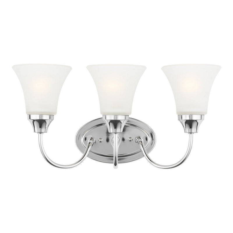 Generation Lighting 44807-05 Holman Three Light Wall / Bath, Chrome Main Image.jpg