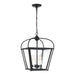 Visual Comfort Studio 5191004EN-112 Charleston Four Light Lantern, Midnight Black Main Image.jpg