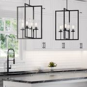 Generation Lighting 5241504-112 Mitte Four Light Hall / Foyer, Midnight Black Alternate Image 4.jpg