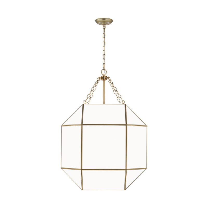 Visual Comfort Studio 5279454EN-848 Morrison Four Light Lantern, Satin Brass Main Image.jpg