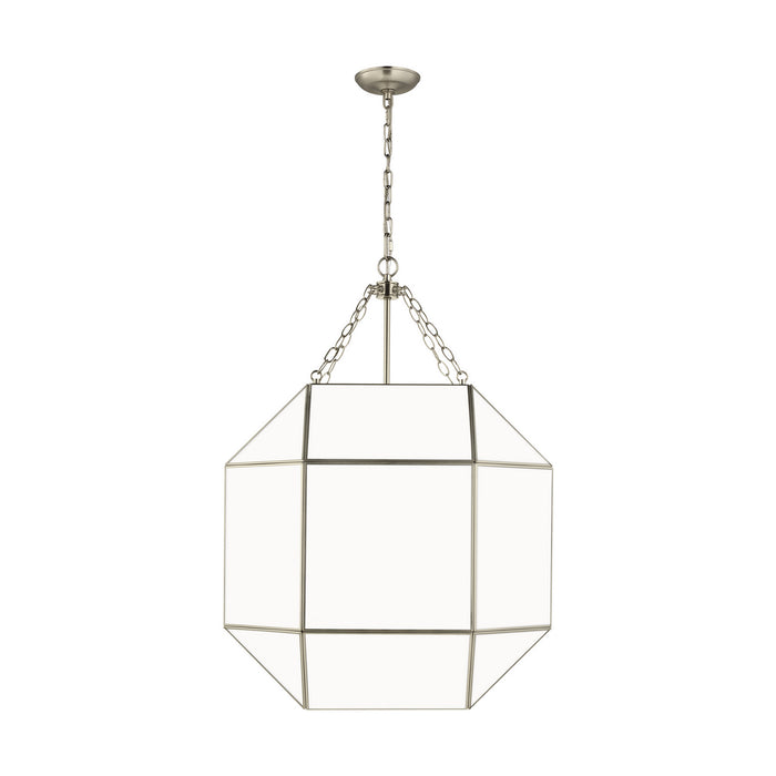 Visual Comfort Studio 5279454EN-965 Morrison Four Light Lantern, Antique Brushed Nickel Main Image.jpg