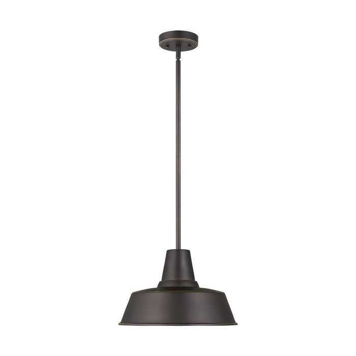 Visual Comfort Studio 6237401-71 Barn Light One Light Outdoor Pendant, Antique Bronze Main Image.jpg