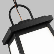 Visual Comfort Studio 6248401-12 Founders One Light Outdoor Pendant, Black Alternate Image 2.jpg