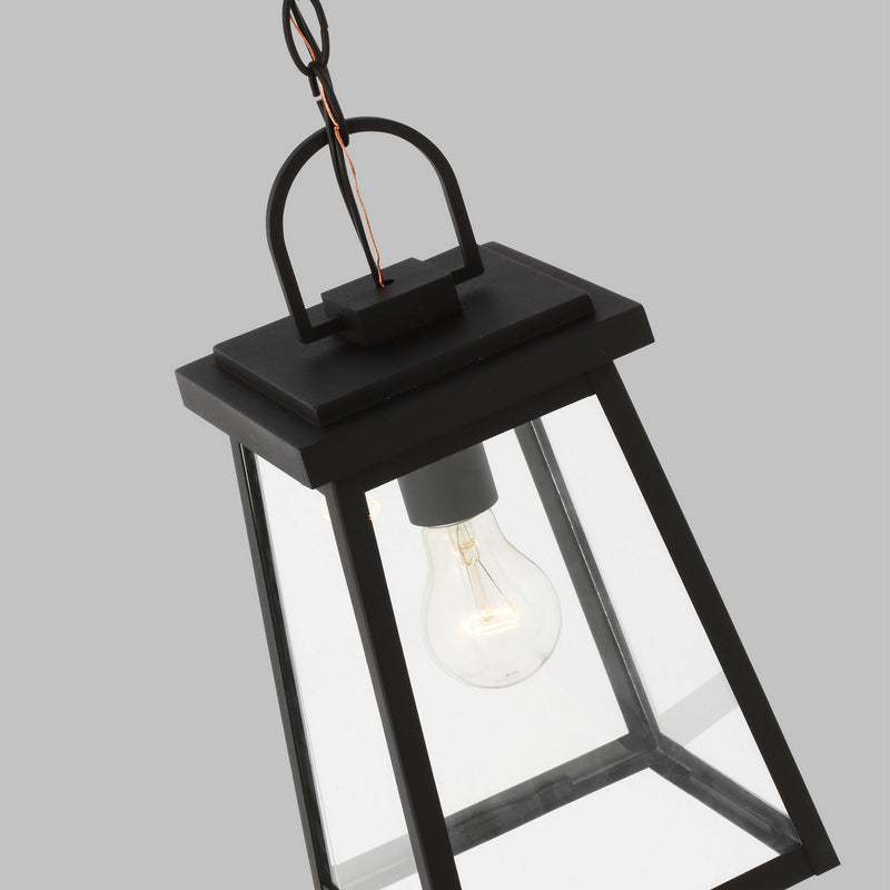 Visual Comfort Studio 6248401-12 Founders One Light Outdoor Pendant, Black Alternate Image 4.jpg
