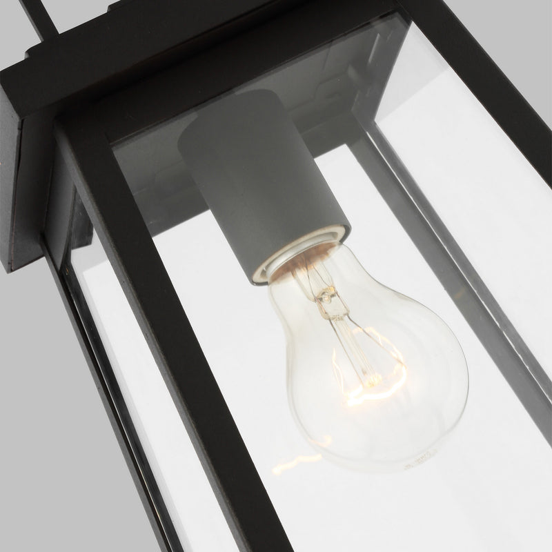 Visual Comfort Studio 6248401-12 Founders One Light Outdoor Pendant, Black Alternate Image.jpg