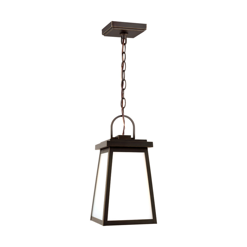 Visual Comfort Studio 6248401-71 Founders One Light Outdoor Pendant, Antique Bronze Alternate Image.jpg