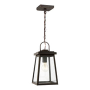 Visual Comfort Studio 6248401-71 Founders One Light Outdoor Pendant, Antique Bronze Main Image.jpg