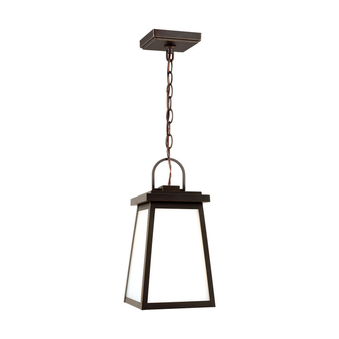 Visual Comfort Studio 6248401EN3-71 Founders One Light Outdoor Pendant, Antique Bronze Alternate Image.jpg