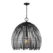 Visual Comfort Studio 6722701-112 Hanalei One Light Pendant, Midnight Black Main Image.jpg