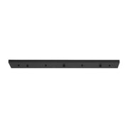 Generation Lighting 7449603-112 Multi-Port Canopy Three Light Linear Canopy, Midnight Black Main Image.jpg