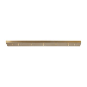 Generation Lighting 7449603-848 Multi-Port Canopy Three Light Linear Canopy, Satin Brass Main Image.jpg
