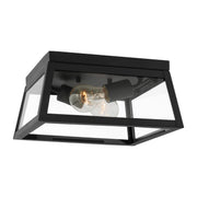 Visual Comfort Studio 7848402-12 Founders Two Light Outdoor Flush Mount, Black Alternate Image.jpg