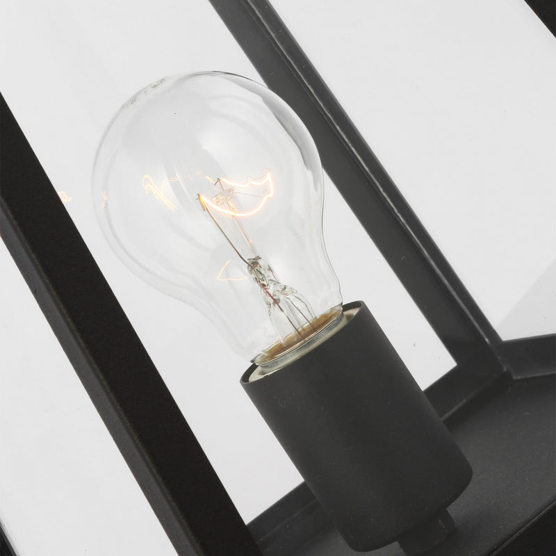 Visual Comfort Studio 8248401-12 Founders One Light Outdoor Post Lantern, Black Alternate Image.jpg