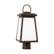 Visual Comfort Studio 8248401-71 Founders One Light Outdoor Post Lantern, Antique Bronze Alternate Image.jpg