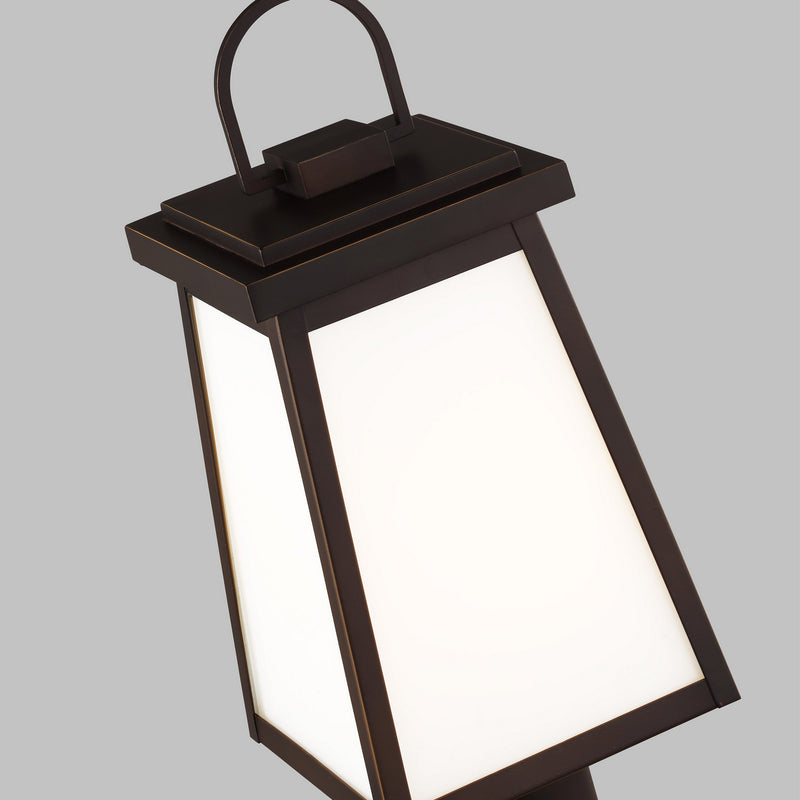 Visual Comfort Studio 8248401-71 Founders One Light Outdoor Post Lantern, Antique Bronze Alternate Image 3.jpg