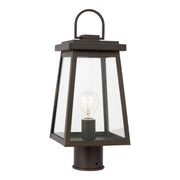 Visual Comfort Studio 8248401-71 Founders One Light Outdoor Post Lantern, Antique Bronze Main Image.jpg